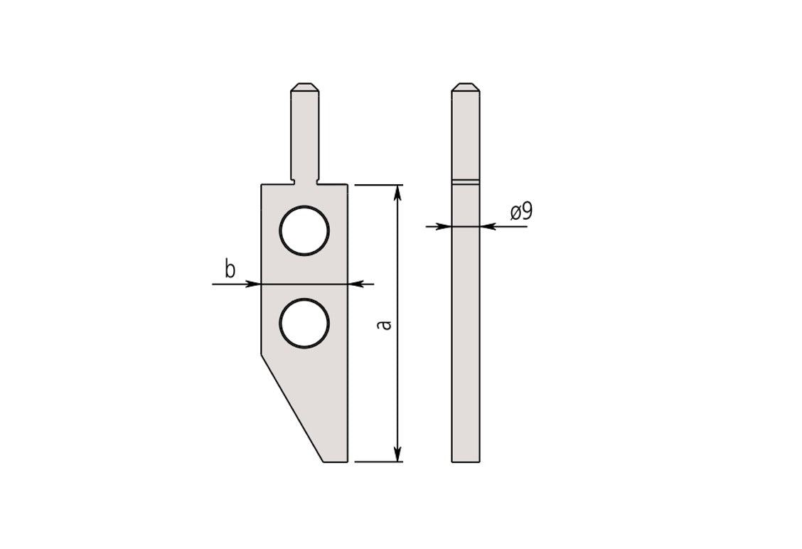 Mitutoyo, 07CZA044 Mitutoyo Surface Plate Type Jaw for 552-Series Caliper