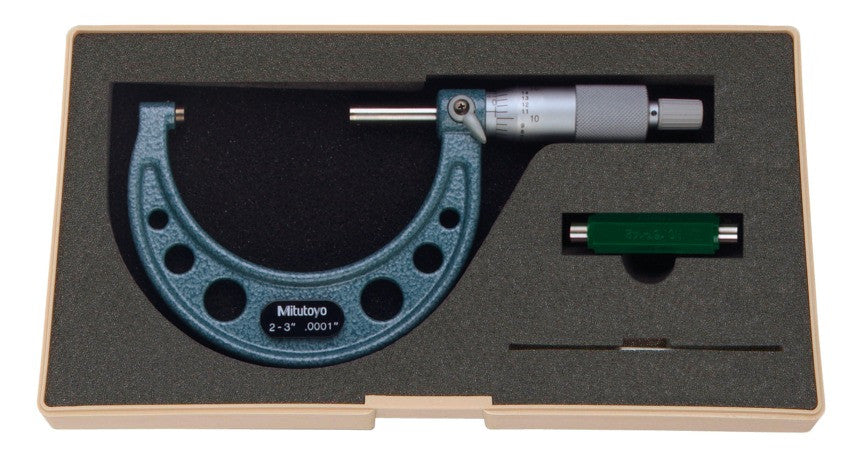 Mitutoyo, 103-217 Mitutoyo Outside Micrometer 2-3", .0001" Grad