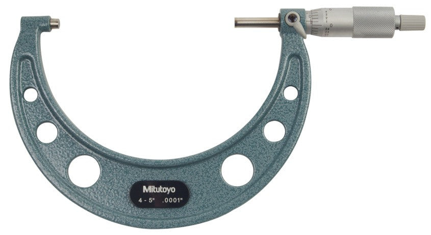 Mitutoyo, 103-219 Mitutoyo Outside Micrometer 4-5", .0001" Grad