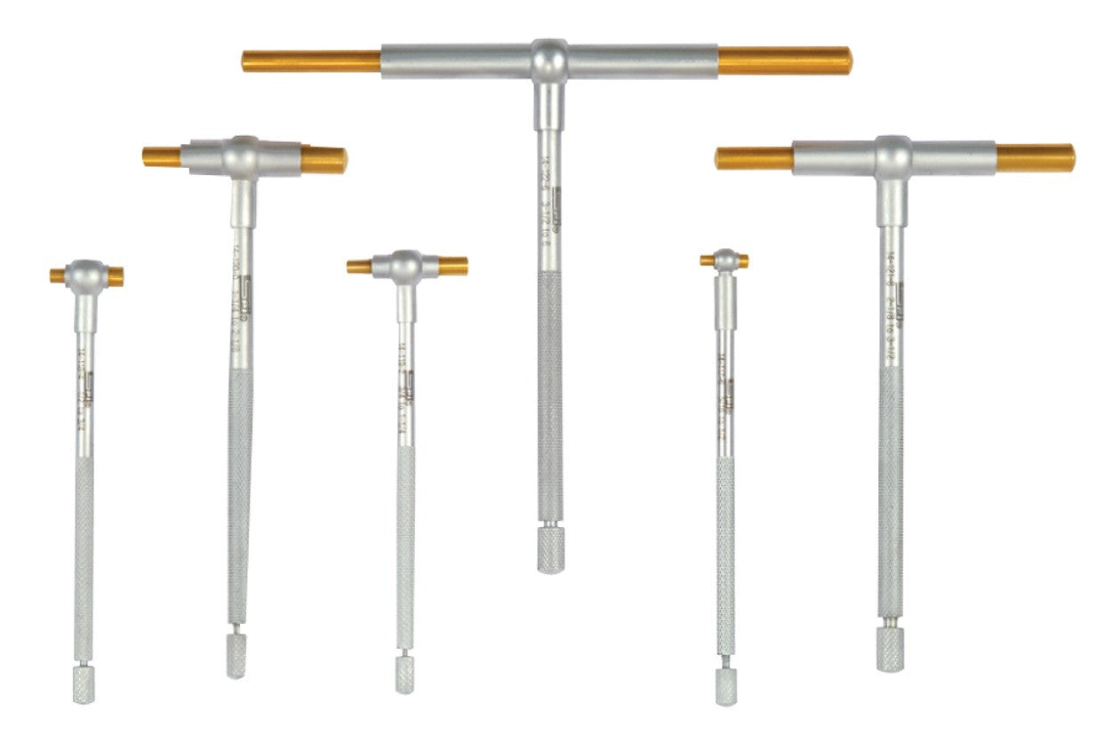 SPI, 14-192-9 SPI Telescoping Gage Set TiN Coated 6 pcs