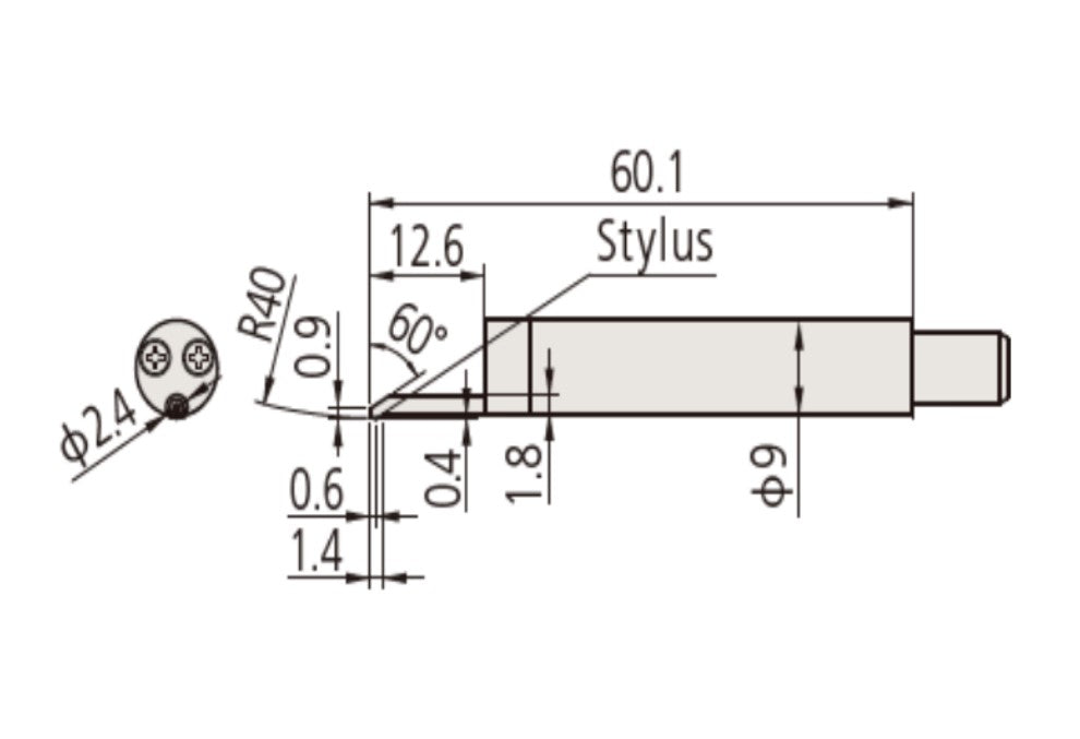 Mitutoyo, 178-388 Mitutoyo SJ-210 and SJ-310 Gear Tooth Detector - Low Force