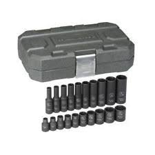 GearWrench, 20 Pc 1/4" Drive Socket Set