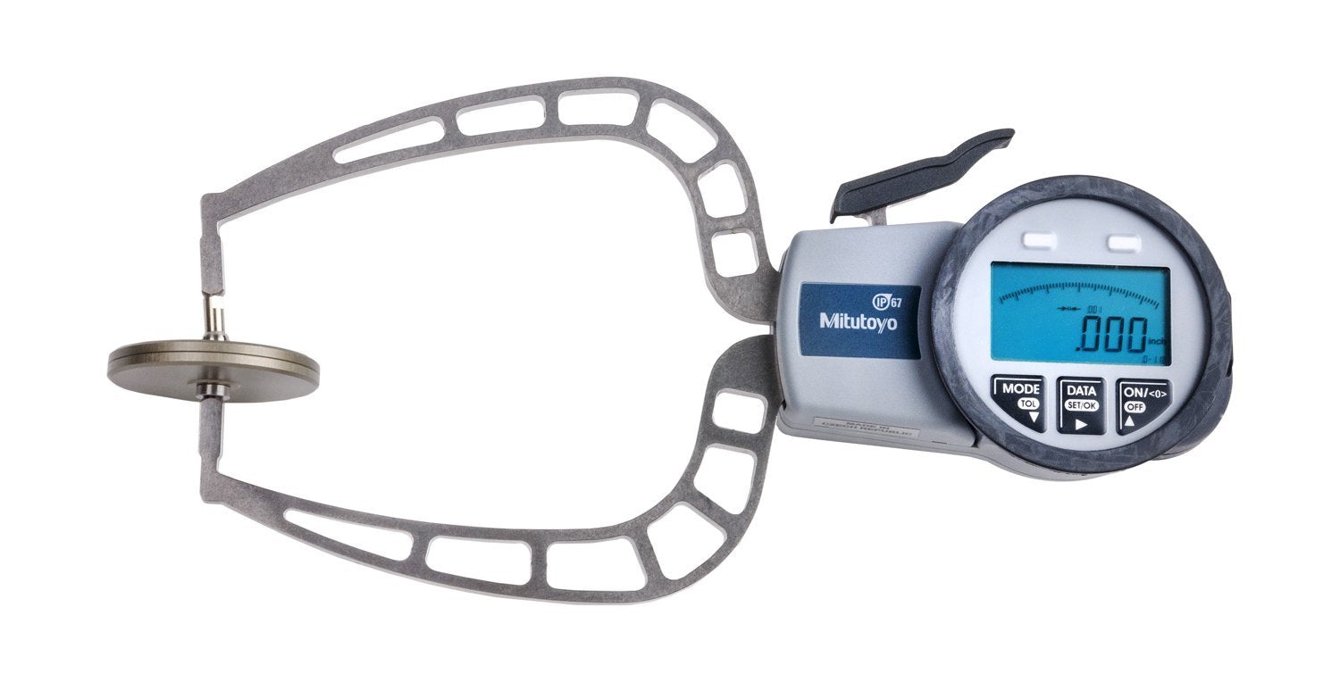 Mitutoyo, 209-953 Mitutoyo Thickness Gage 1.18" Range, 4.58" Reach