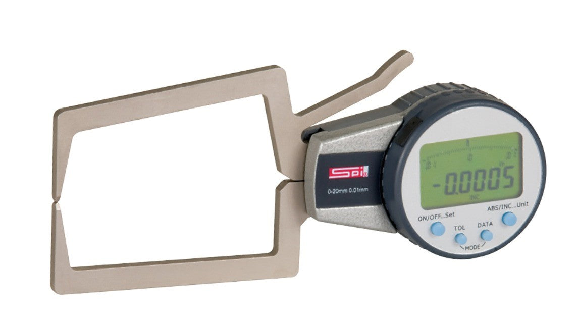 SPI, 21-100-3 External Caliper Gage 0.0-0.8"