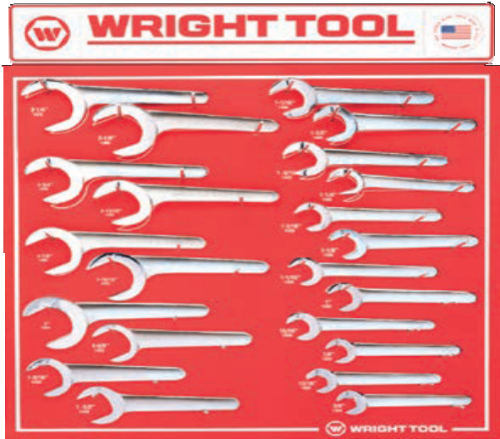 Wright Tools, 22 Pc. Fractional Service Wrenches