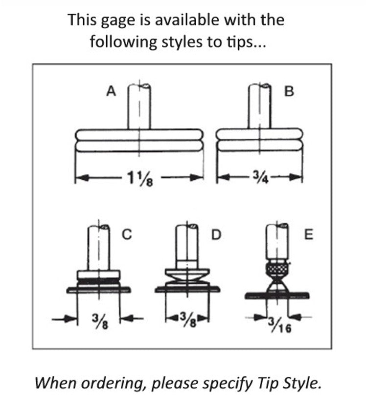 GreatGages, 309-115 Deep Throat Dial Thickness Gage 0-0.4", 16" Reach