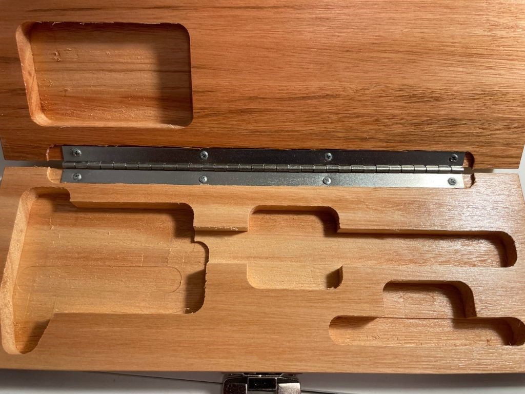 Mitutoyo, 416303 Mitutoyo Mahogany Caliper Case