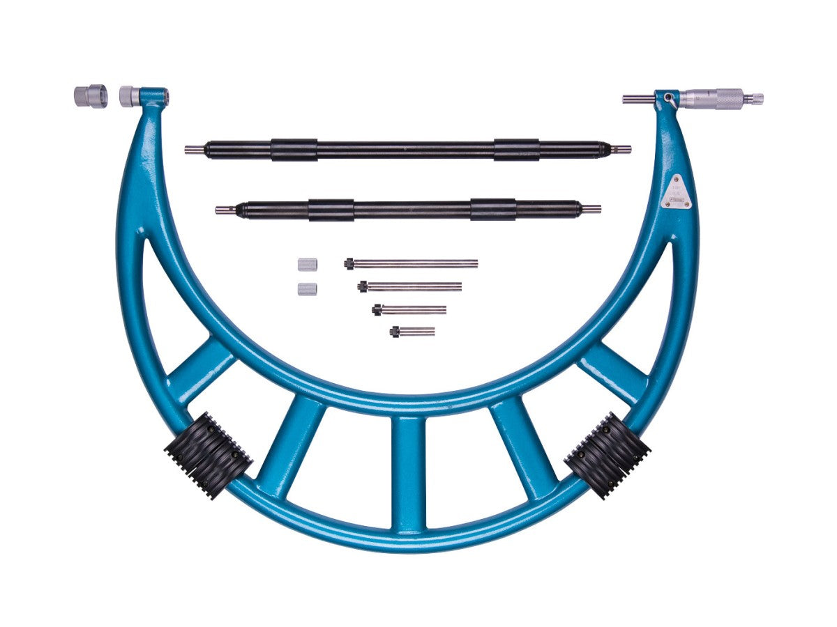 Fowler, 52-401-204-1 Fowler Micrometer with Interchangeable Anvils 12-16"