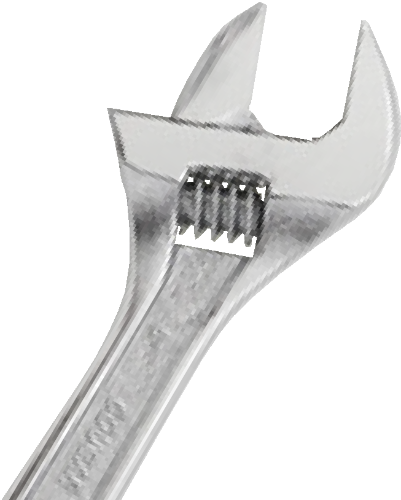 Cougar Pro, Adjustable Wrench-Chrome Finish