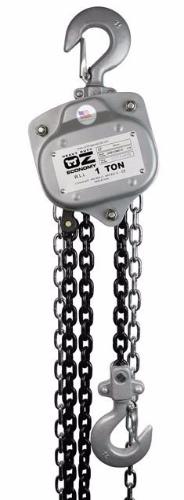 OZ Lifting, Heavy Duty OZ Industrial Chain Hoist with No Overload Protection
