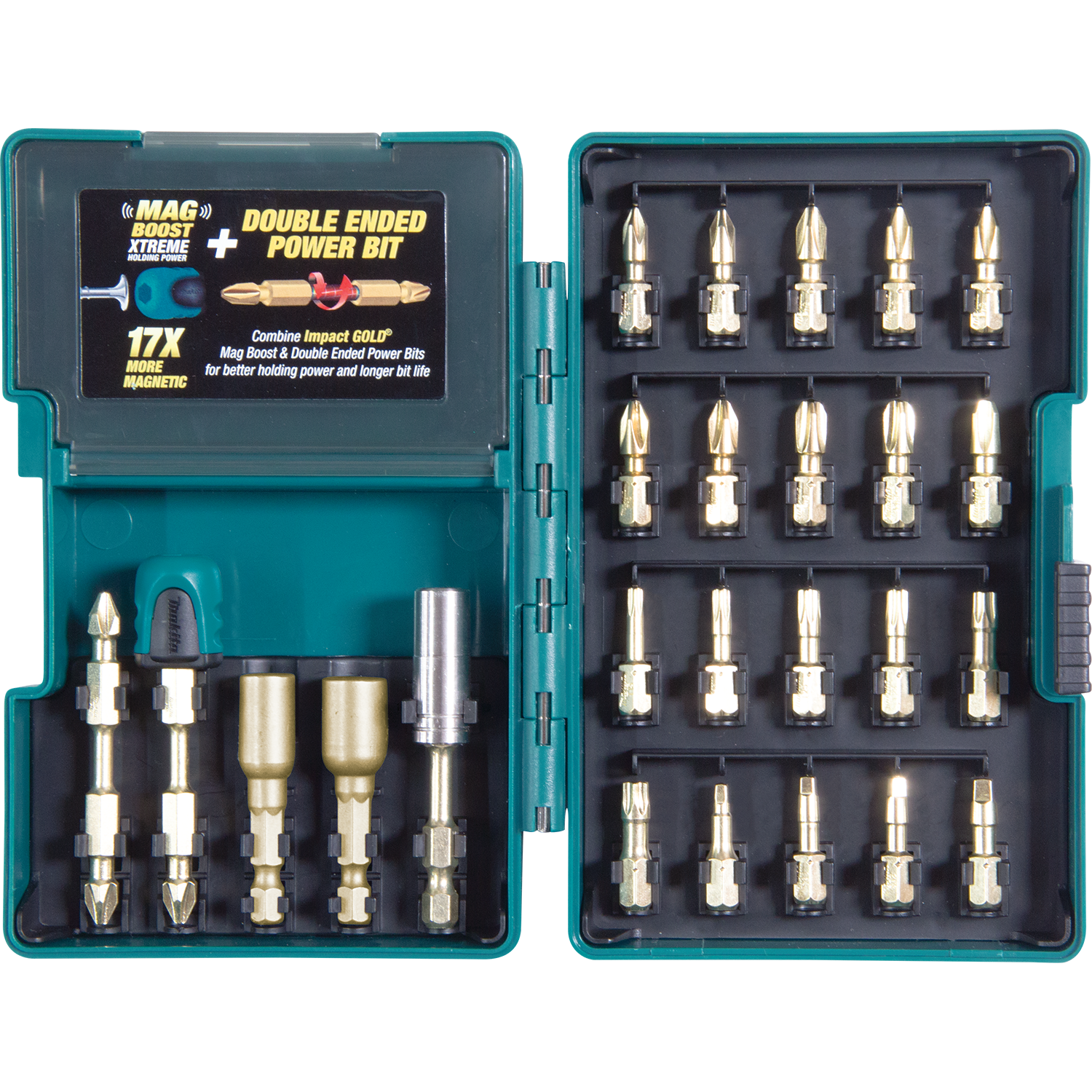 Makita, Impact GOLD® 26 Pc. Torsion Bit Set - B-46919