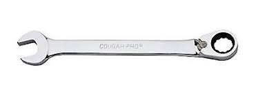 Cougar Pro, Metric Ratcheting Combo Wrench-Full Polish